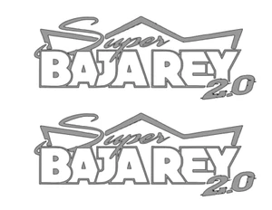 LOSI SUPER BAJA REY 2.0 DIE-CUT Decal Sticker ( 2 PCS ) RC Truck NEW - Picture 1 of 11