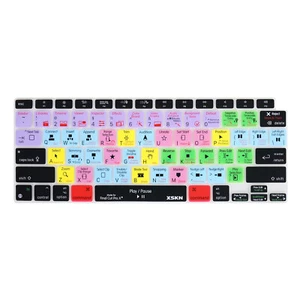 XSKN Final Cut Pro Shortcuts Keyboard Cover for 2020 Macbook Air 13.3 Touch ID - Picture 1 of 5