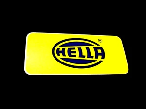 Aufkleber / Sticker + Hella - Automobilzulieferer + 10 cm x 4,3 cm - Bild 1 von 1