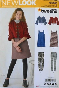 New Look Pattern 6592 Teen Girls Outfit Size A (8-16) Uncut New - Picture 1 of 1