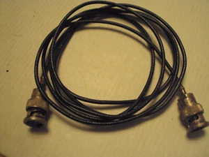 Coax jumper BNC male to BNC male, 5 ft long, RG-174/U coax - Picture 1 of 1
