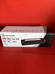LD Tonerkartusche schwarz für HP 125A 128A 131A 131X - CANON 116 131 131 II NEU - Bild 1 von 5