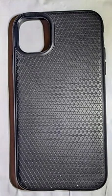 Spigen Liquid Air Armor Slim Case for iPhone 11 (Black) - Image 1 of 4