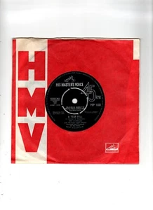 RAY CHARLES - A TEAR FELL / NO ONE TO CRY TO. UK 1964 ORIG 7" & CO/SLEEVE. EX - Picture 1 of 2