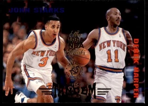 1994-95 Topps Finest Derek Harper/John Starks New York Knicks #226 - Foto 1 di 2