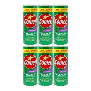 Comet Cleanser Powder with Bleach - Lavender Scent, 21oz (595g) (Pack of 6) - Picture 1 of 4