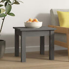 Coffee Table Grey 35x35x30  Solid Wood Pine R8y1