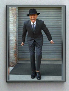 Rare Framed Last David Bowie Photo. Jumbo Giclée Print - Picture 1 of 1