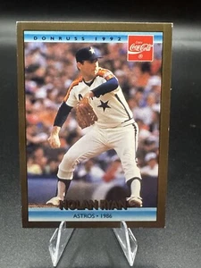 Nolan Ryan 1992 Donruss Coca Cola #20 Houston Astros - Bild 1 von 2