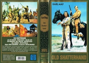 OLD SHATTERHAND (1964) LEX BARKER - PIERRE BRICE - KARL MAY - GERMAN VHS - Imagen 1 de 1