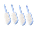 4pcs Curved Vented Hair Brush For Faster Blow Drying Scalp Massage Promote B 2BB