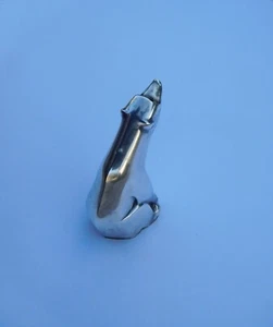 DaVid Andersen Norwegian Art Deco 1900s Sterling Silver Polar Bear Salt Shaker❄️ - Picture 1 of 10