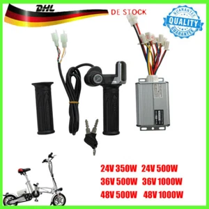 350-1000W Brush/Brushless Electric Bike Scooter Motordrehzahlregler 24-48V DEU - Bild 1 von 22