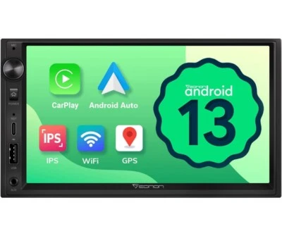 Eonon Android 13 Double Din Car Stereo 7 Inch Apple CarPlay Radio- UA13
