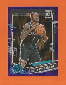 2023-24 DONRUSS OPTIC PURPLE SHOCK RATED ROOKIE DARIQ WHITEHEAD #230 NETS - Picture 1 of 2