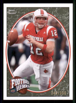 2008 Upper Deck Heroes Green #114 Brian Brohm /350 - Image 1 of 2