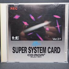 PC Engine / TurboGrafX 16 - Super System Card 1.0 in 3.0 case