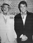 Elvis Presley & Cigar Chomping Manager Colonel Col. Tom Parker Rare Candid Photo