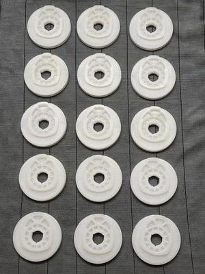 15 Window Regulator Repair Wheels for Cable Driven Chevrolet Cadillac BMW 10mm - Image 1 of 4