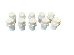 NUEVO 10 Piezas Boquillas Tefen 1/8" 0780 Blanco 0.7-80 22210078001 SIN FILTROS - Imagen 1 de 1