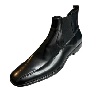 Botas Chelsea Stacy Adams de cuero negras para hombre talla 13 botas Beatle - Imagen 1 de 13