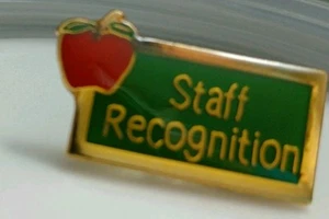 Staff Recognition Lapel Pin Hat Pin Vintage - Picture 1 of 5