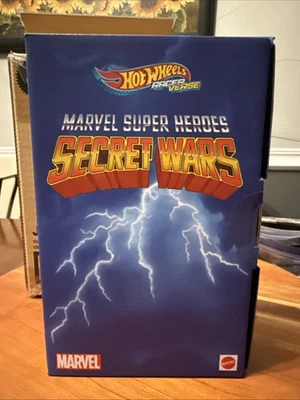 SDCC Hot Wheels RacerVerse Marvel Secret Wars Spiderman y Spider Buggy  Foto 1 de 4