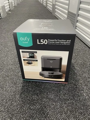 New Eufy L50 Robot Vacuum, Self-Empty, Laser Navigation, Multi-Floor T2275 - Image 1 of 3