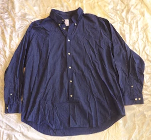 Brooks Brothers 346 Herren Hemd 2XL blau kariert langarm - Bild 1 von 7