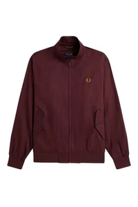 Fred Perry Classic Harrington Jacket Oxblood - Picture 1 of 2