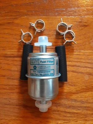 Filtro de combustible estilo fábrica Mopar 1966-74 WIX. NUEVO 198 225 318 340 383 400 440 426 Foto 1 de 4