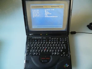 Notebook IBM Thinkpad iSeries 1200 Type 1161 vintage funzionante [MOPB2] - Foto 1 di 10