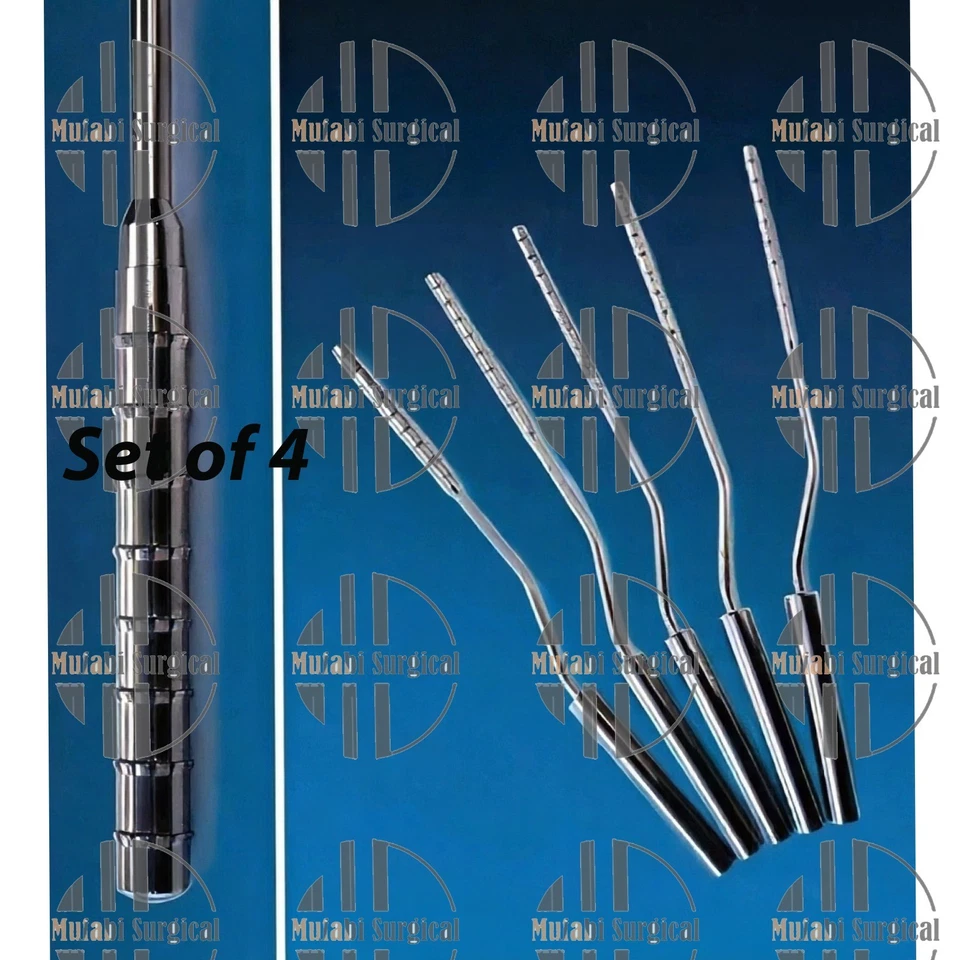 Conjunto de 5 dilatadores corporais uretral Rossello de 8 mm a 12 mm - Imagem 1 de 2