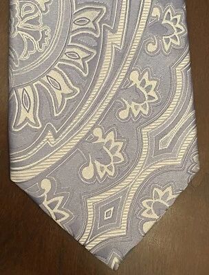 Corbata Bugatti azul 100 % seda para hombre hecha en China Foto 1 de 4