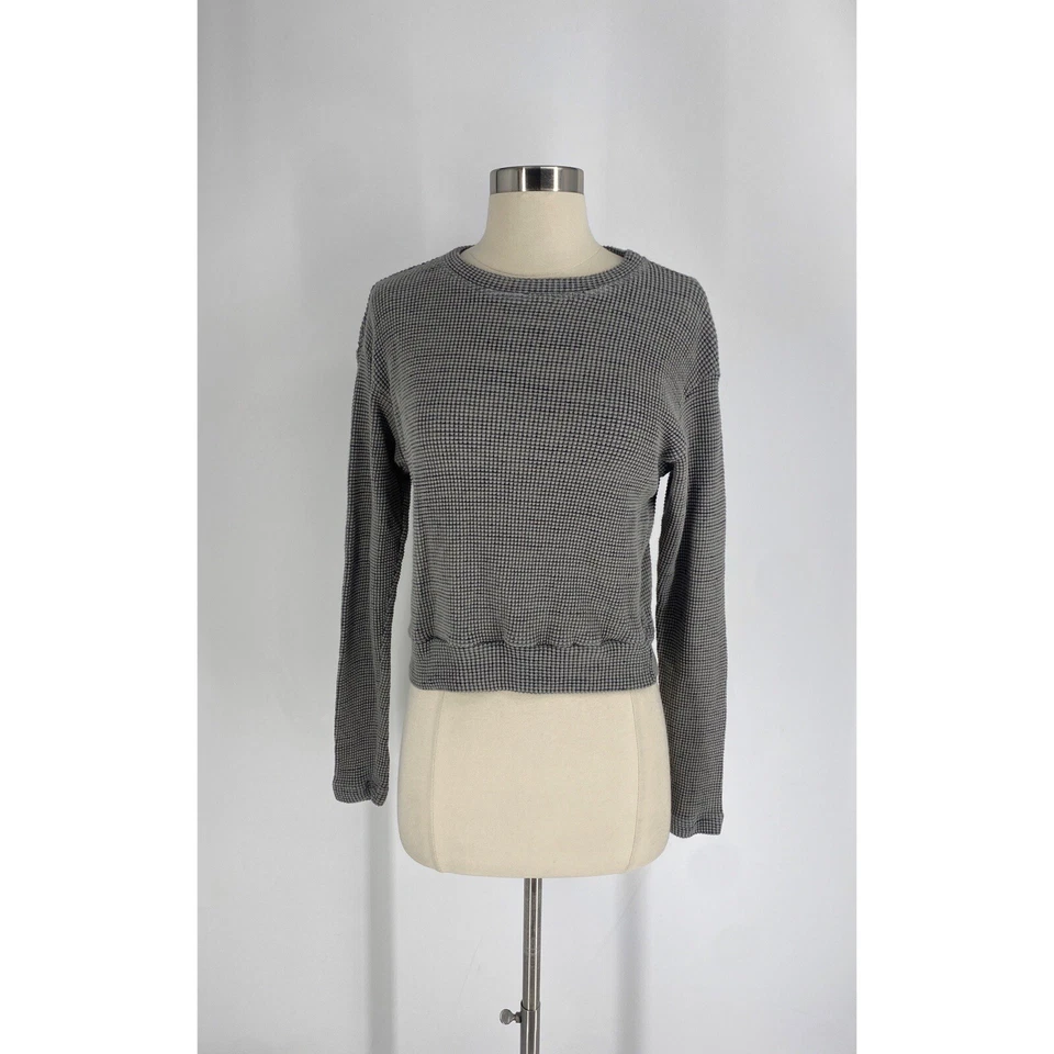 Hard Tail Forever Pre- Shrunk Long Sleeve Waffle Knit Women’s Athletic Top Sz S - Image 1 of 4