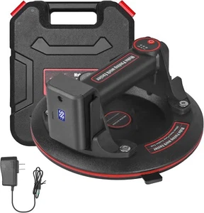 8" Electric Vacuum Suction Cups Lifter with Battery 3000mAh Max Load 600lbs - Picture 1 of 7