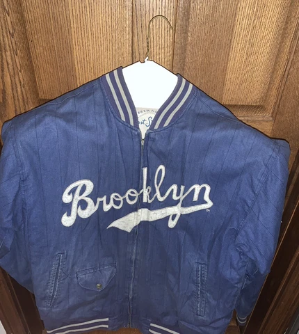 vintage 1955 brooklyn dodgers jacket Cover