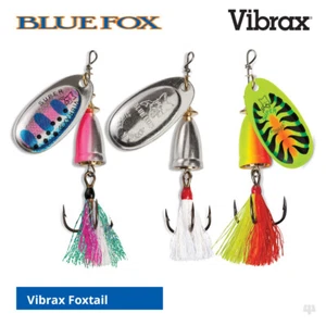 Blue Fox Vibrax Original Foxtail Spinners - Trout Salmon Perch Bass Fishing Lure - Picture 1 of 8