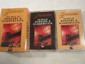 (set of 2) Cassette BEST OF ROGERS & HAMMERSTEIN 1997 [12D] - Picture 1 of 2