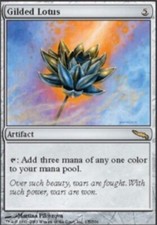Gilded Lotus - Mirrodin - LP, English MTG Magic FLAT RATE SHIP