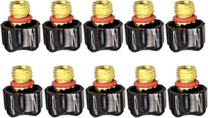 41V33 TIG Back Caps ( Short ) Fit SR PTA WP 9 20 25 TIG Welding Torch 10PK - Picture 1 of 4