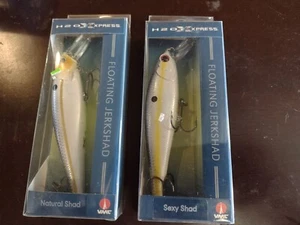 FLOATING JERKSHAD Fish bait lure - Natural Shad / Sexy Shad - NEW! H2O Xpress - Picture 1 of 9