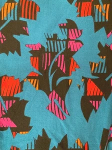 ❤️LuLaRoe OS One Size Leggings Geometric Print Blue Purple Red NWT 🦄  Unicorn❤️ - Picture 1 of 2