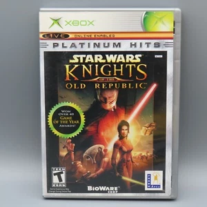 Star Wars Knights of the Old Republic PH Microsoft Xbox Complete with Manual CIB - Picture 1 of 4