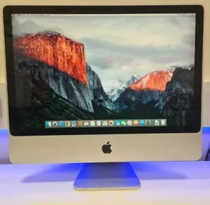**APPLE IMAC 24 INCH - 2.4 GHZ INTEL CORE 2 DUO - 320GB HDD - 4GB RAM - 2007** - Picture 1 of 11