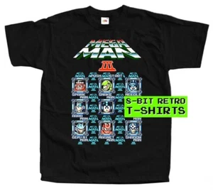 Rockman 3 BOSS SCREEN GAME DTG PRINT MEN T SHIRT All sizes S-5XL 100%COTTON - Picture 1 of 5