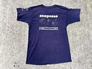 Vintage 90s Snapcase Cognition Steps EP T-Shirt NYCH 1995 Victory Records Gr. L - Bild 1 von 10