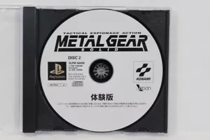 Metal Gear Solid Demo Disc Only SONY PS1 PS 1 PlayStation Japan Import US Seller - Picture 1 of 2