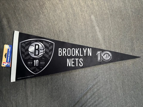 Brooklyn Nets 10 Year in BKN Pennant 11/1/22 Cover