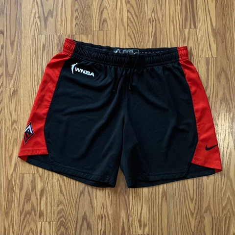 Nike WNBA Las Vegas Aces Player Worn Practice Shorts #4 Carolyn Swords Sz 40 XXL Cover